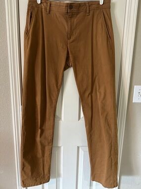 Dockers Chestnut Brown Straight Fit Chinos